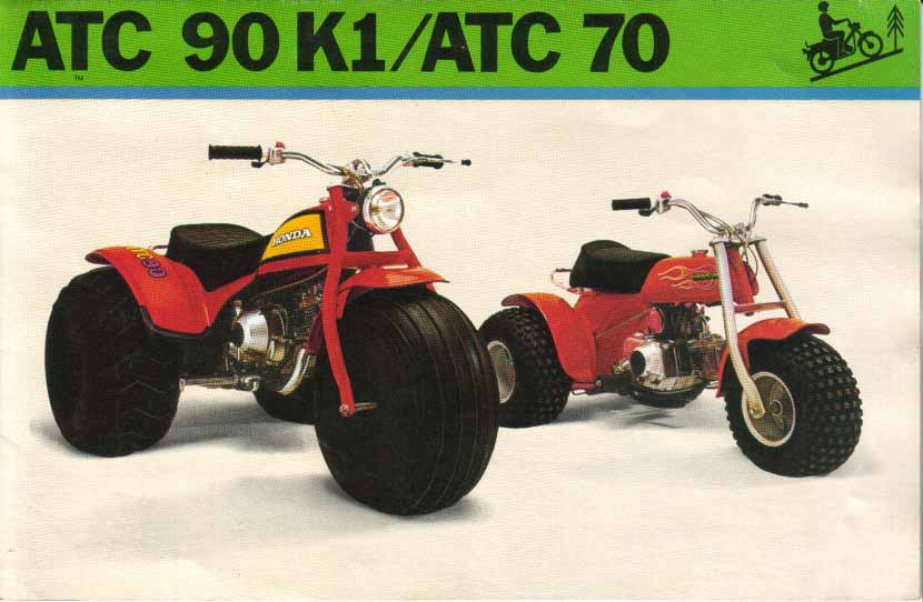 HONDA ATC 90 K1 1973 запчасти