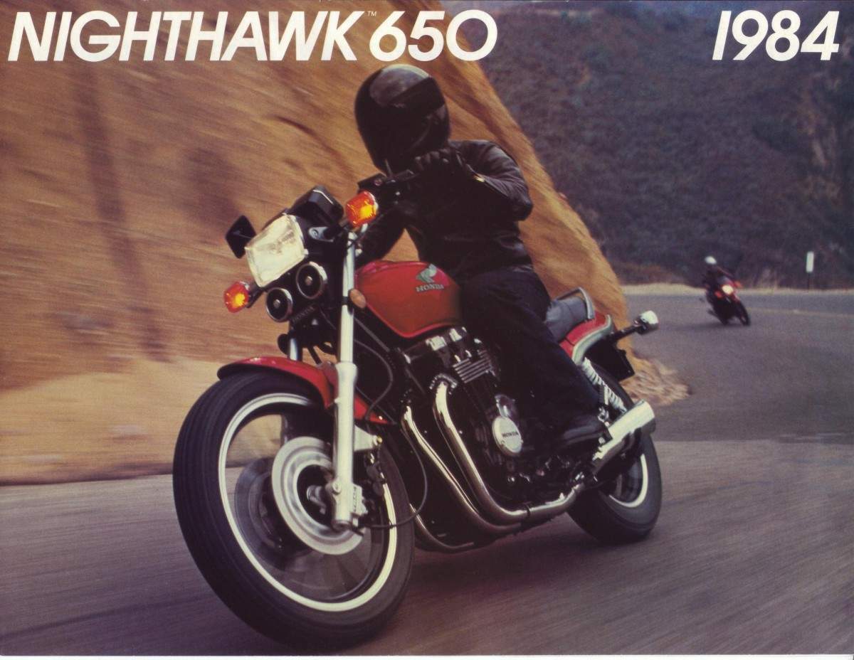 HONDA CB 650SC Nighthawk 1982 запчасти