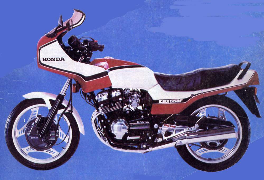 HONDA CBX 550F Integra 1982 запчасти