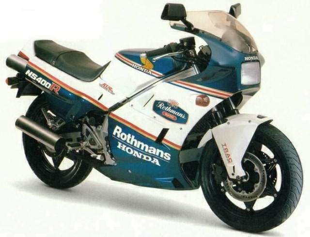 HONDA NS 400R Rothmans Replica 1986 запчасти