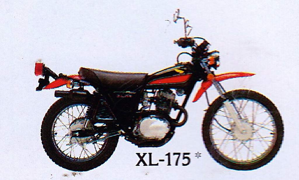 HONDA XL 175 1976 запчасти