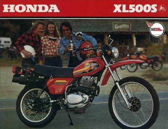HONDA XL 500S 1979 запчасти