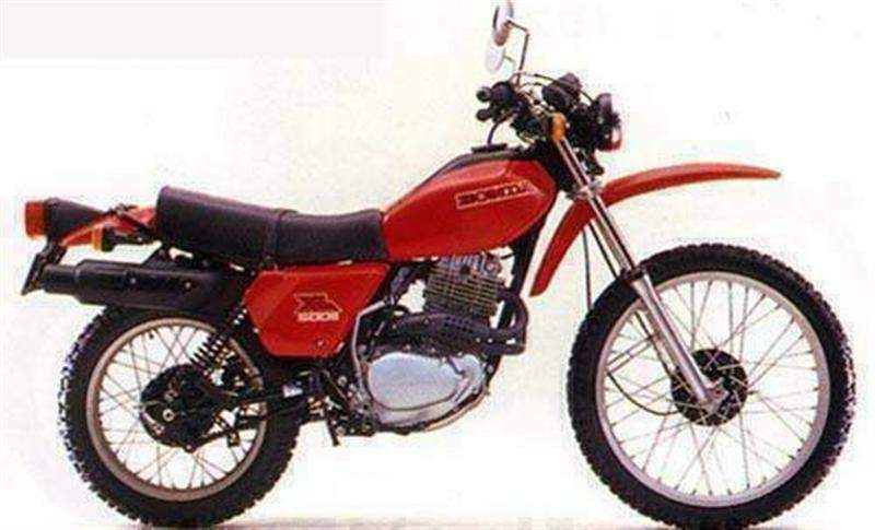 HONDA XL 500S 1980 запчасти