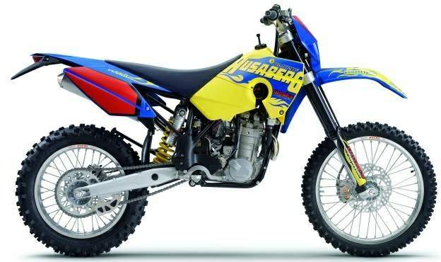 Husaberg FE 550e Enduro 2007 запчасти