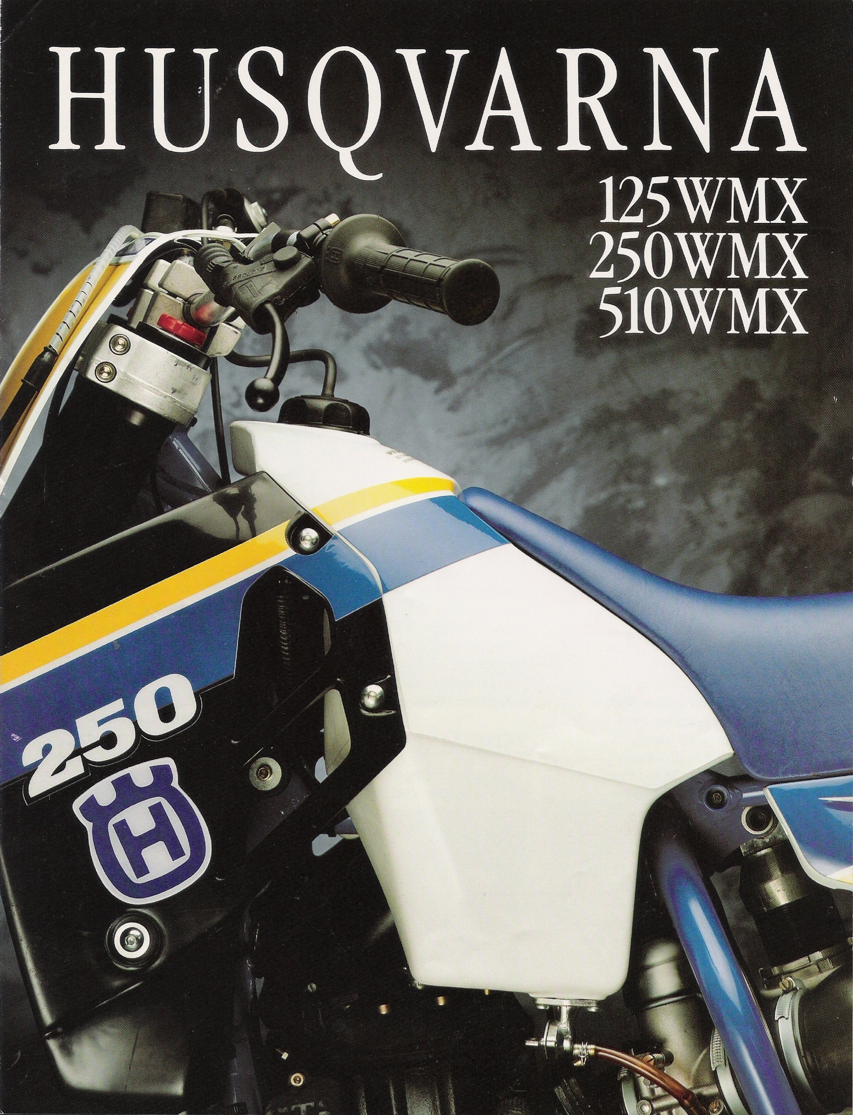 Husqvarna WMX 125 1990 запчасти