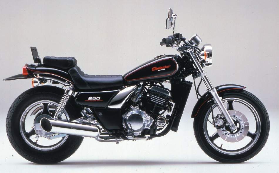 Kawasaki EL 250Eliminator 1987 запчасти