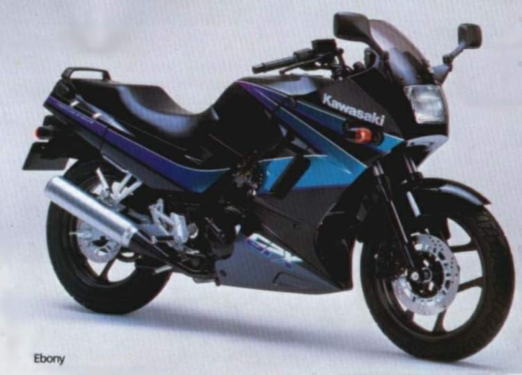 Kawasaki GPX 250R 1992 запчасти
