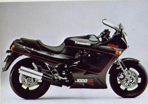 Kawasaki GPz 1000RX 1987 запчасти