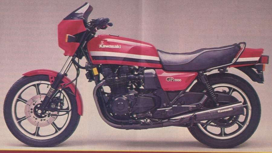 Kawasaki GPz 1100-B1 1981 запчасти