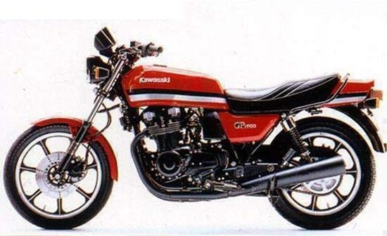 Kawasaki GPz 1100 1981 запчасти