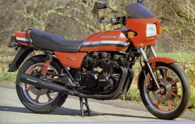 Kawasaki GPz 1100 1982 запчасти