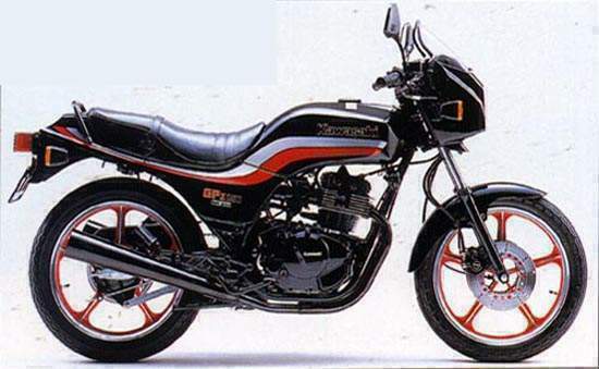 Kawasaki GPz 250 1983 запчасти
