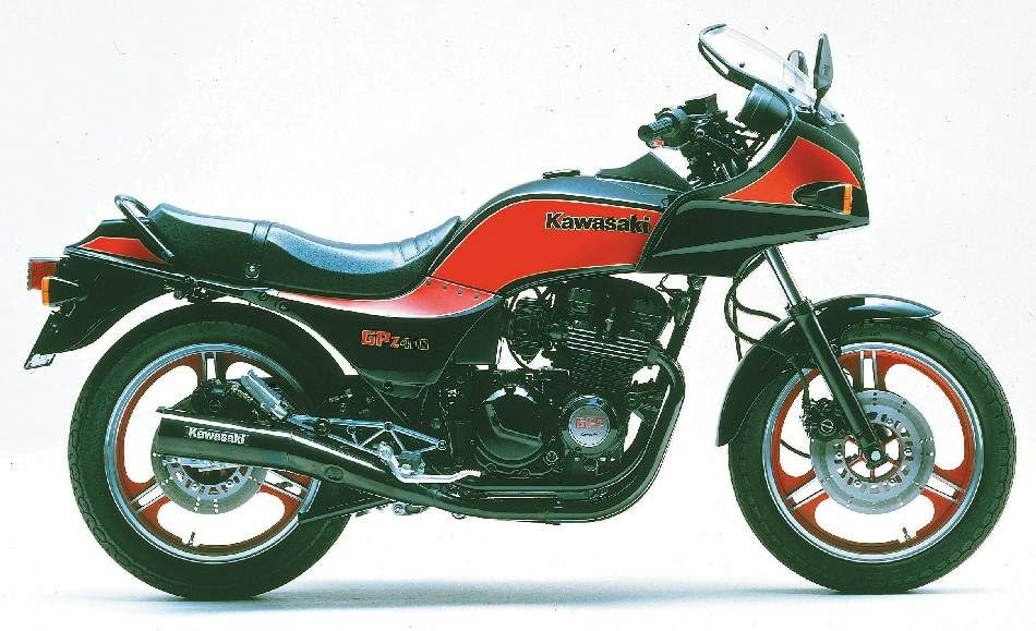 Kawasaki GPz 400 1983 запчасти
