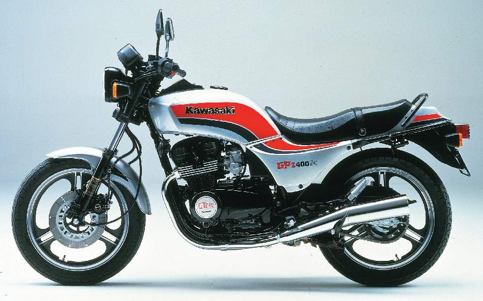 Kawasaki GPz 400F-II 1984 запчасти