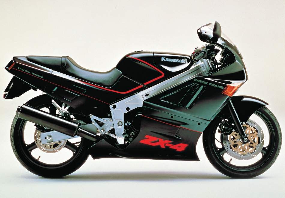 Kawasaki GPz 400R F3 1988 запчасти