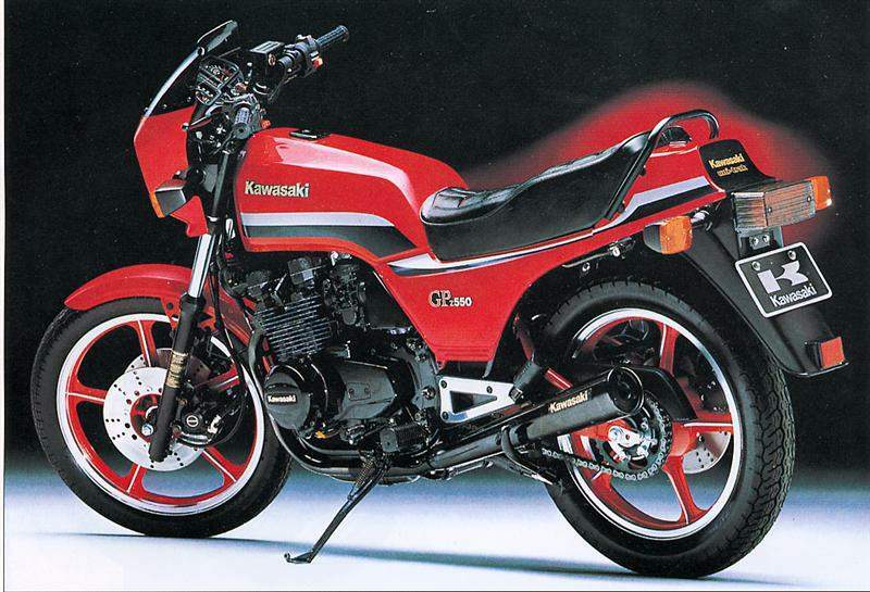 Kawasaki GPz 550 1983 запчасти