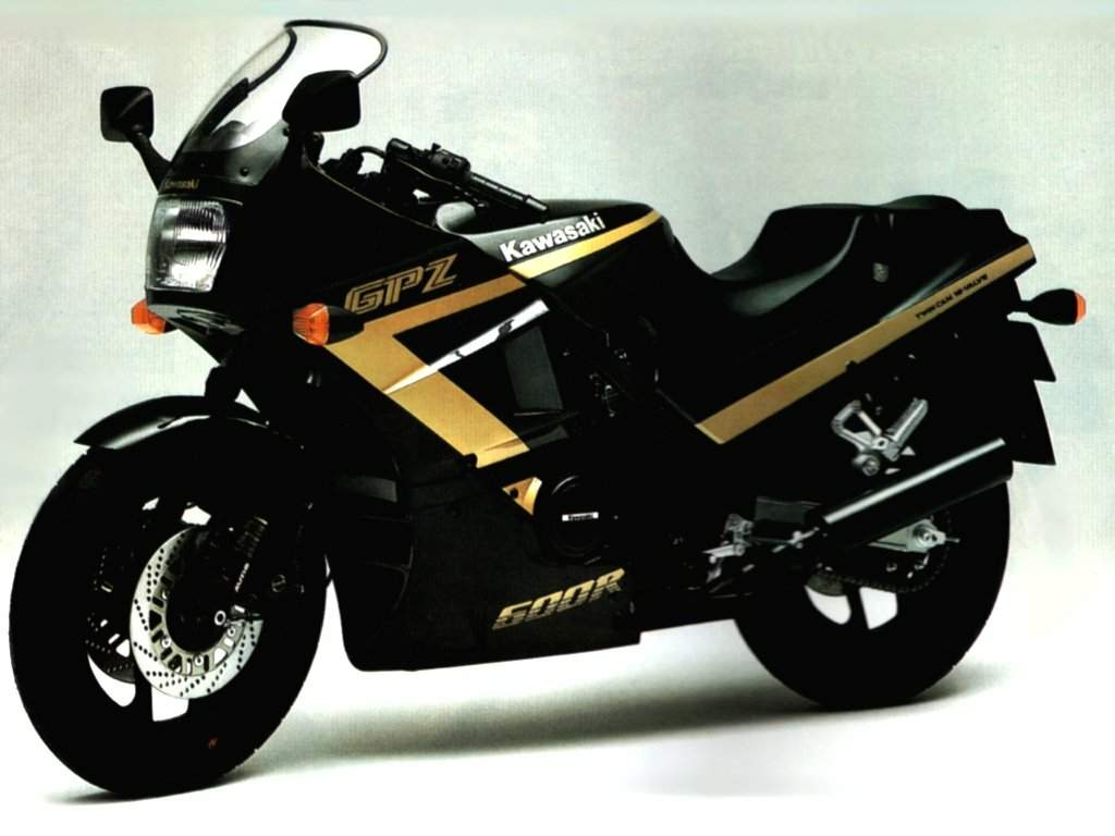Kawasaki GPz 600R Ninja 1987 запчасти