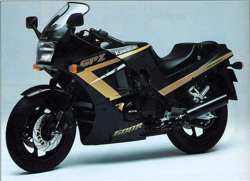 Kawasaki GPz 600R Ninja 1989 запчасти