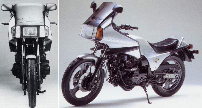 Kawasaki GPz 750 Turbo Prototype 1981 запчасти