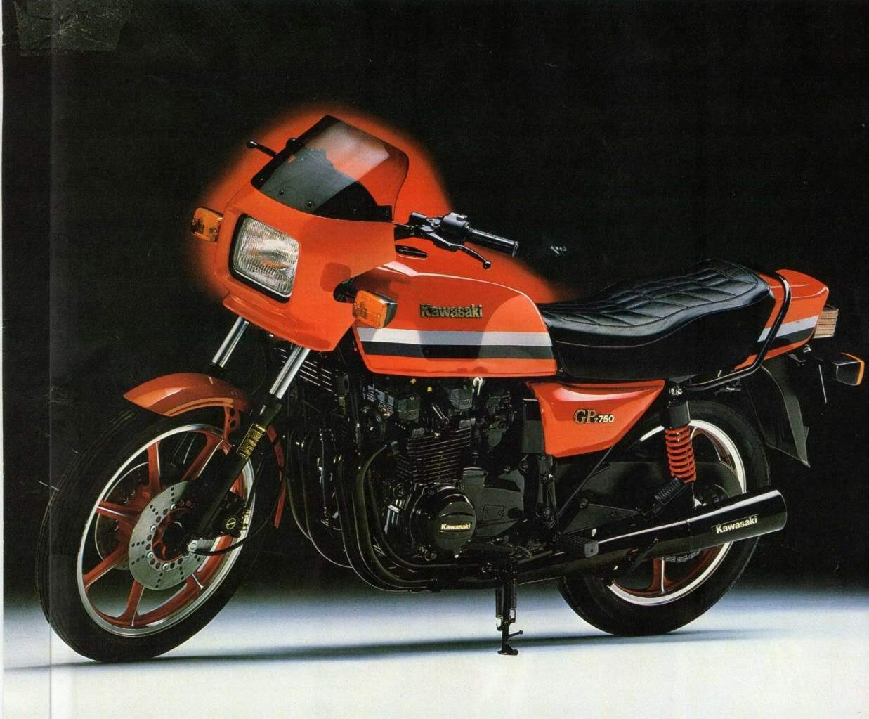 Kawasaki GPz 750 1982 запчасти
