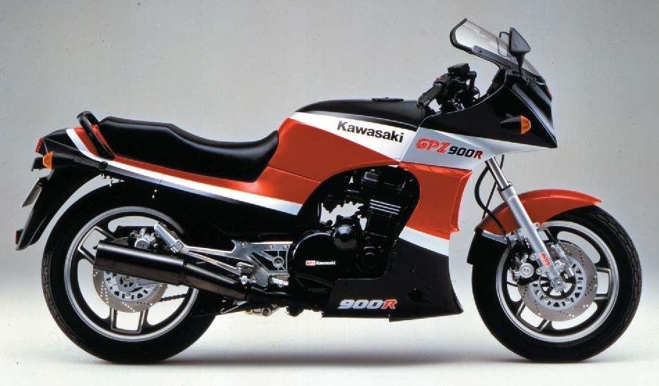 Kawasaki GPz 900R Ninja 1986 запчасти
