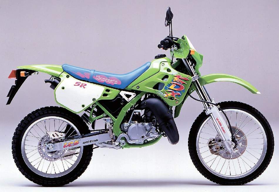 Kawasaki KDX 12 5SR 1993 запчасти