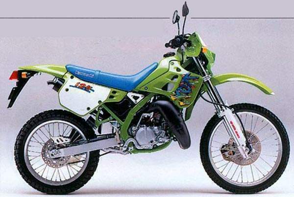 Kawasaki KDX 125SR 1997 запчасти
