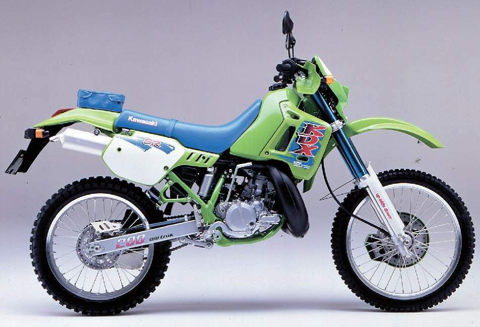 Kawasaki KDX 200SR 1991 запчасти