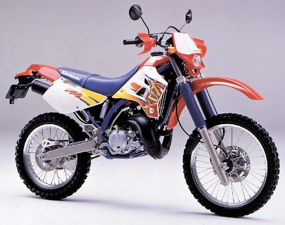 Kawasaki KDX 220R 1995 запчасти