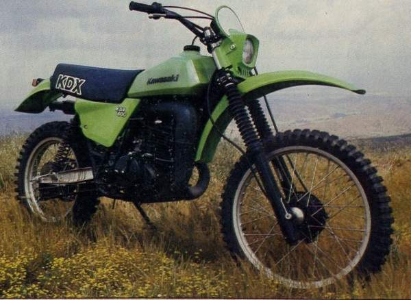Kawasaki KDX 400 1979 запчасти