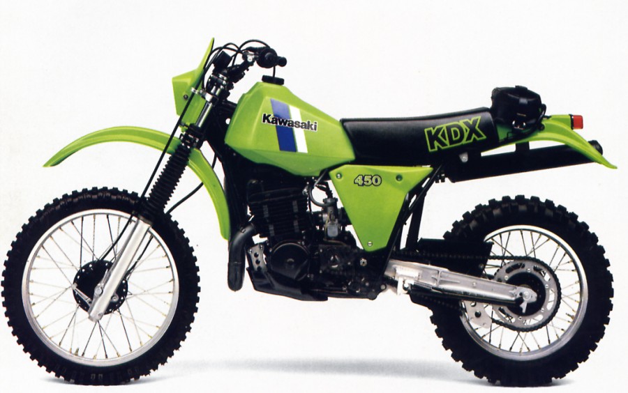 Kawasaki KDX 450 1980 запчасти