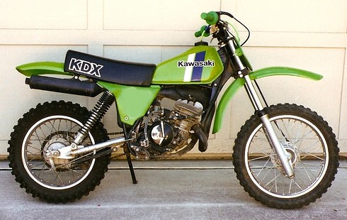 Kawasaki KDX 80 1984 запчасти