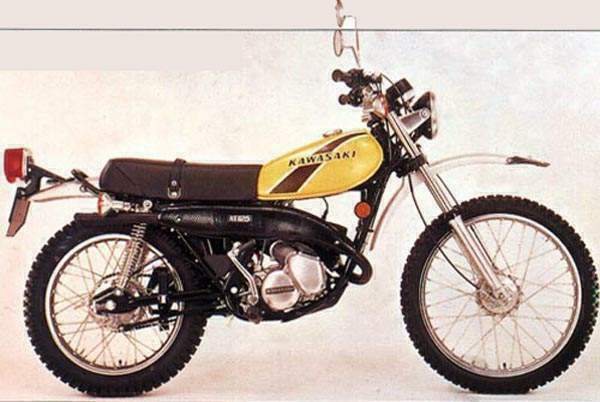 Kawasaki KE 125 1975 запчасти