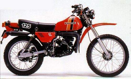 Kawasaki KE 125 1981 запчасти