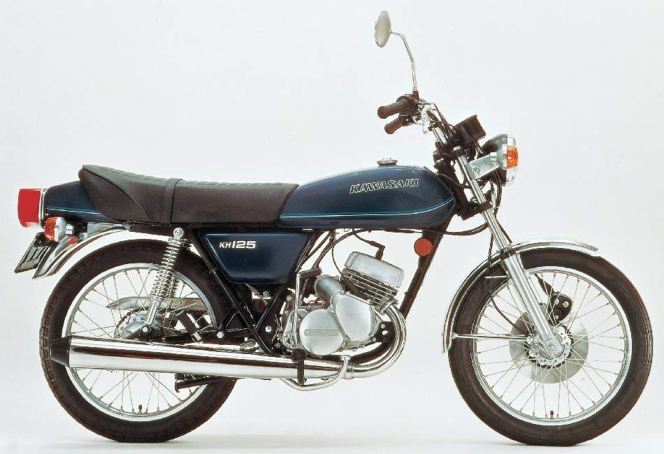 Kawasaki KH 125 1977 запчасти