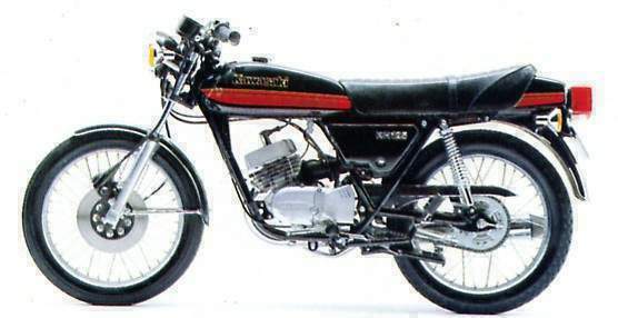 Kawasaki KH 125 1980 запчасти
