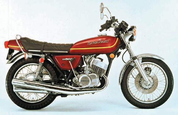 Kawasaki KH 500 1976 запчасти