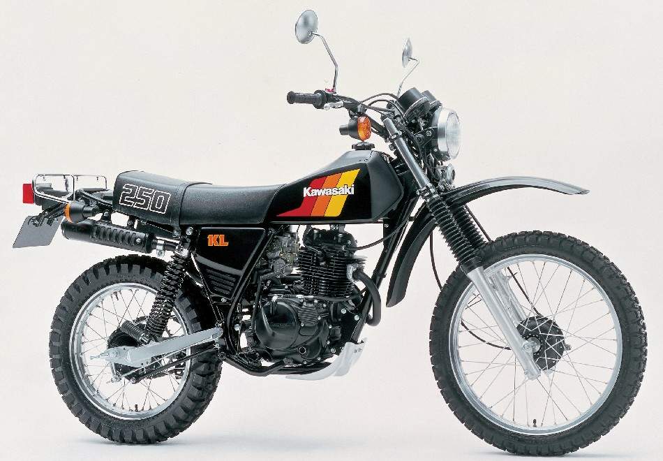 Kawasaki KL250 1982 запчасти