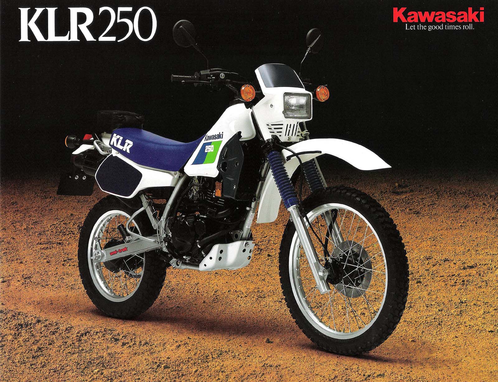 Kawasaki KLR 250 1989 запчасти