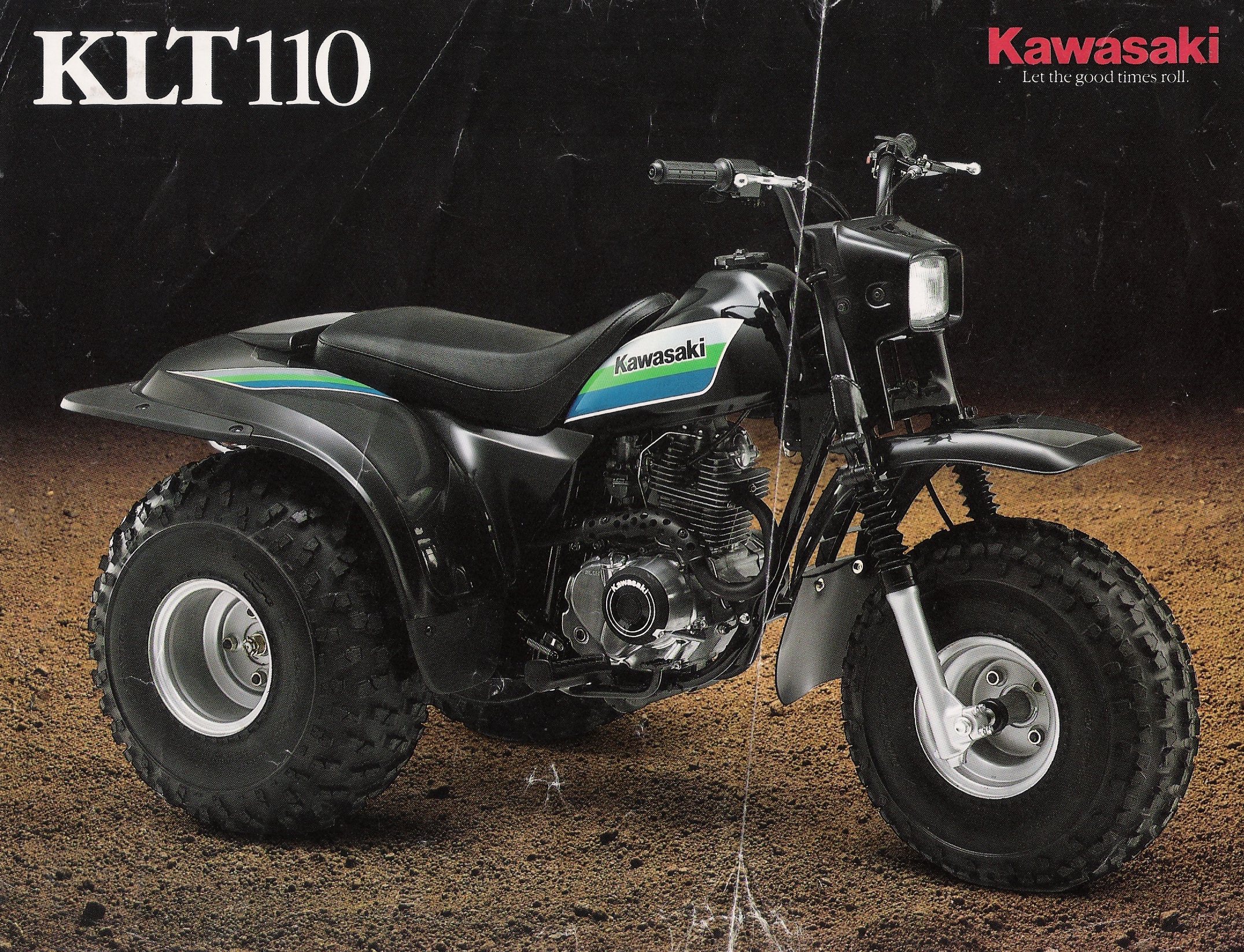 Kawasaki KLT 110 1986 запчасти