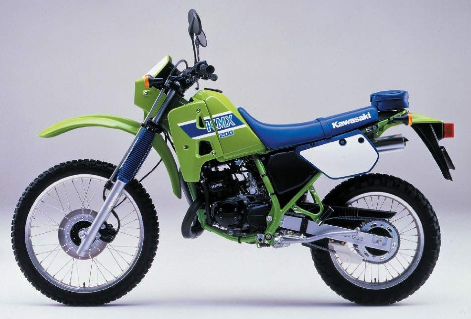 Kawasaki KMX 200 1987 запчасти