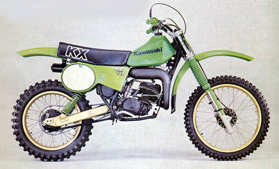 Kawasaki KX 125 1978 запчасти