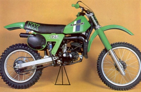 Kawasaki KX 125 1981 запчасти