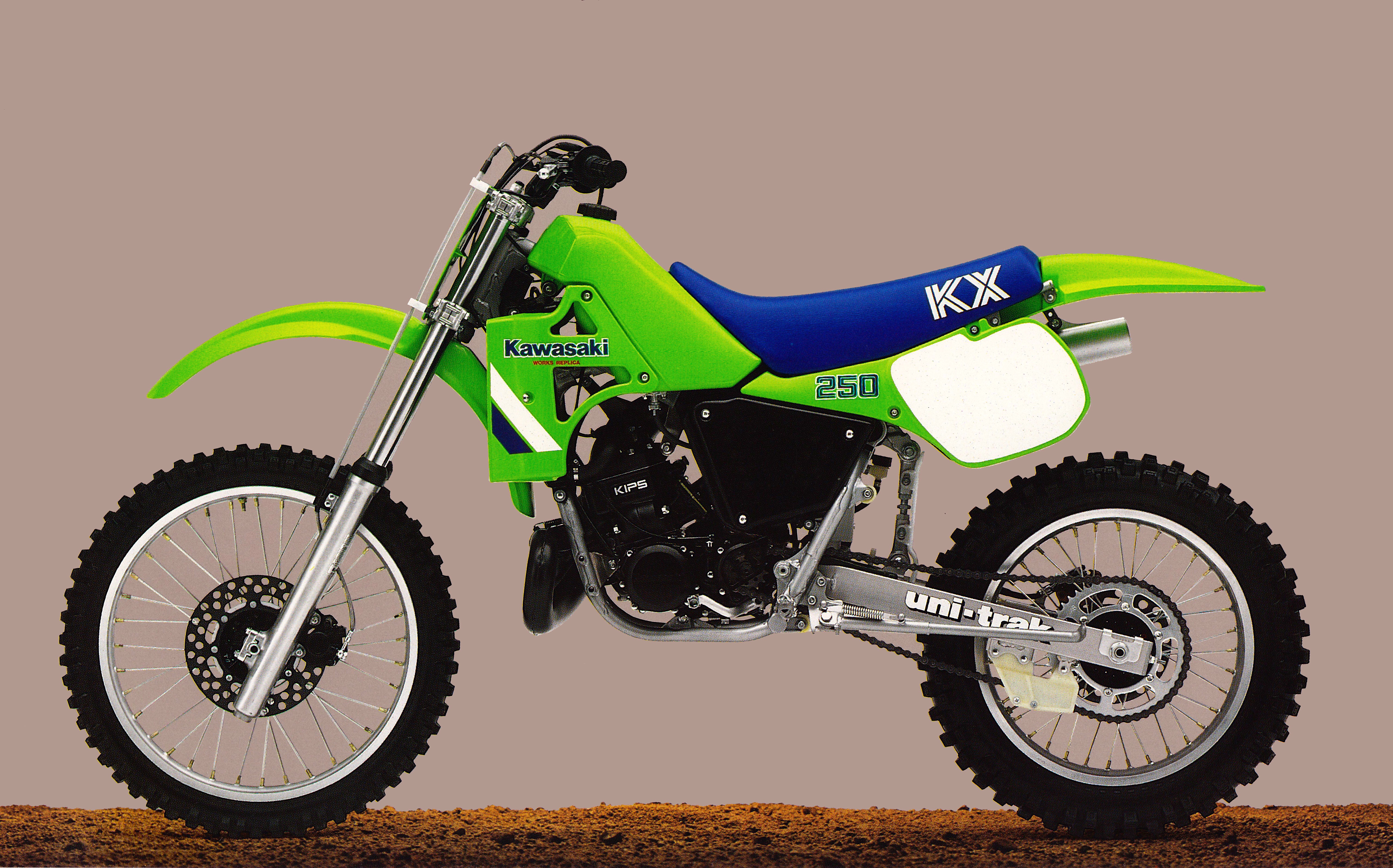 Kawasaki KX 250 1986 запчасти