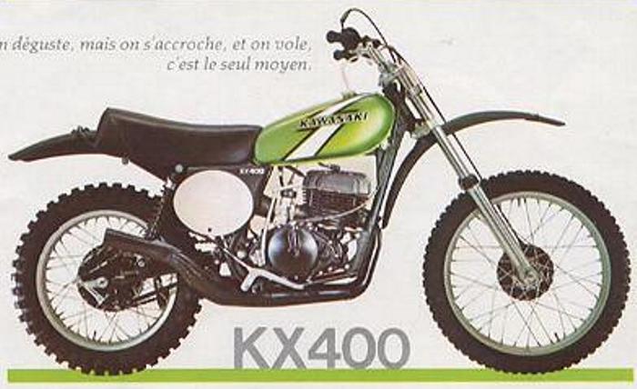 Kawasaki KX 400 1976 запчасти