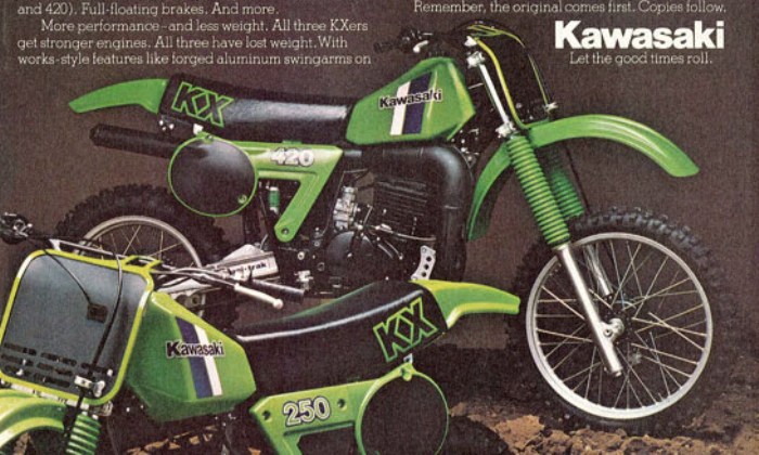 Kawasaki KX 420 1981 запчасти