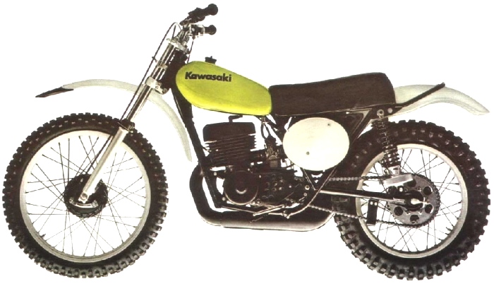 Kawasaki KX 450 1974 запчасти
