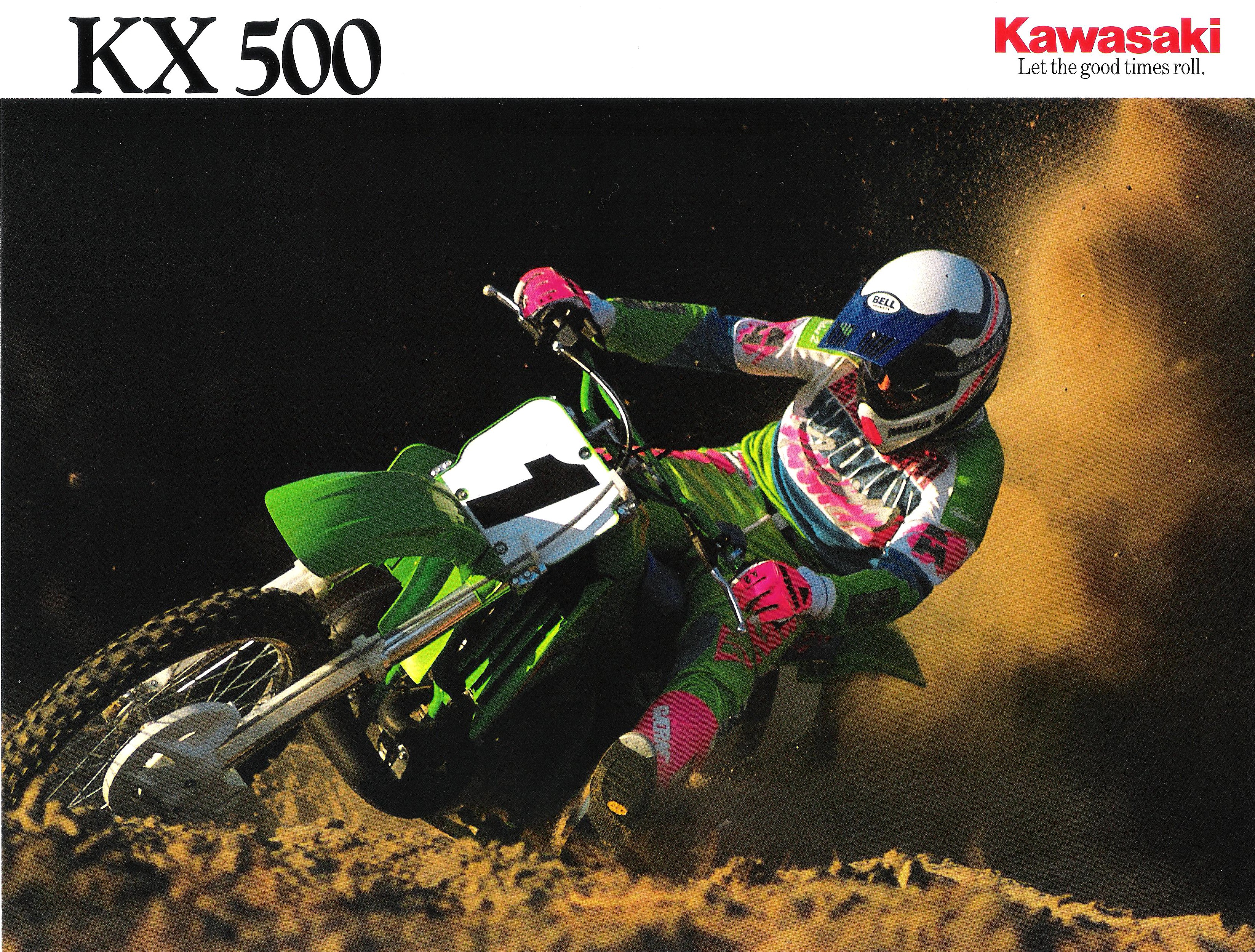 Kawasaki KX 500 1990 запчасти