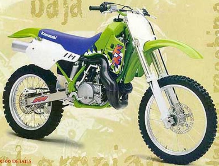 Kawasaki KX 500 1997 запчасти