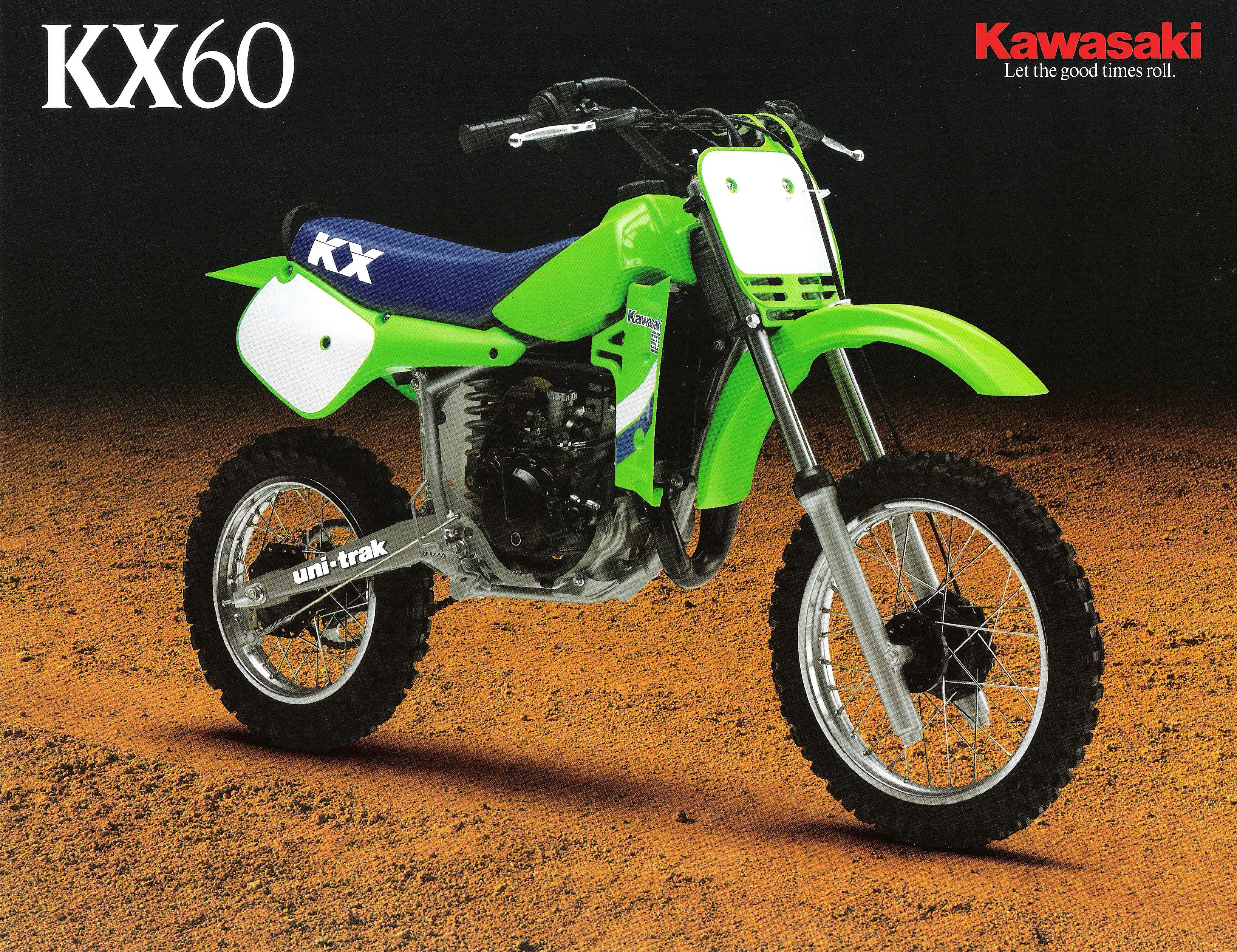 Kawasaki KX 60 1987 запчасти